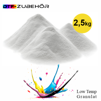 DTF Premium Transferpulver (Granulat) fein 2,5kg