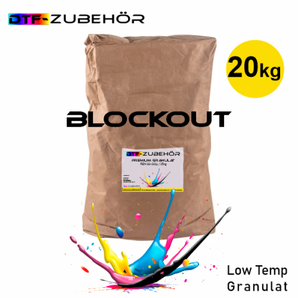 DTF Premium Blockout Transferpulver (Granulat) fein 20kg