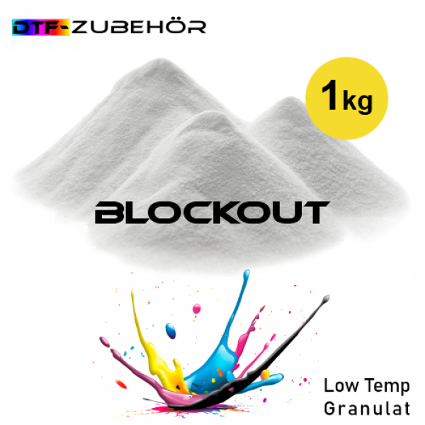 DTF Premium Blockout Transferpulver (Granulat) fein 1kg