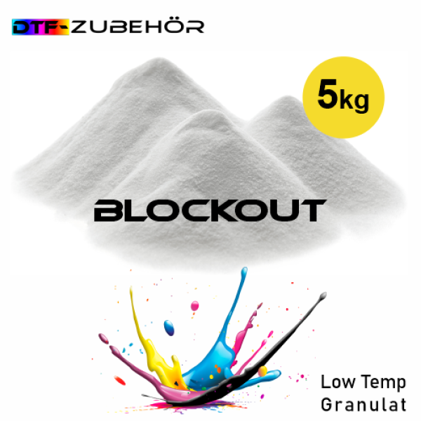 DTF Premium Blockout Transferpulver (Granulat) fein 5kg